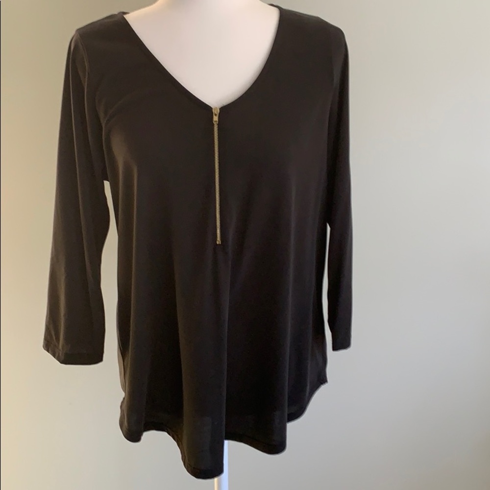Ladies black blouse